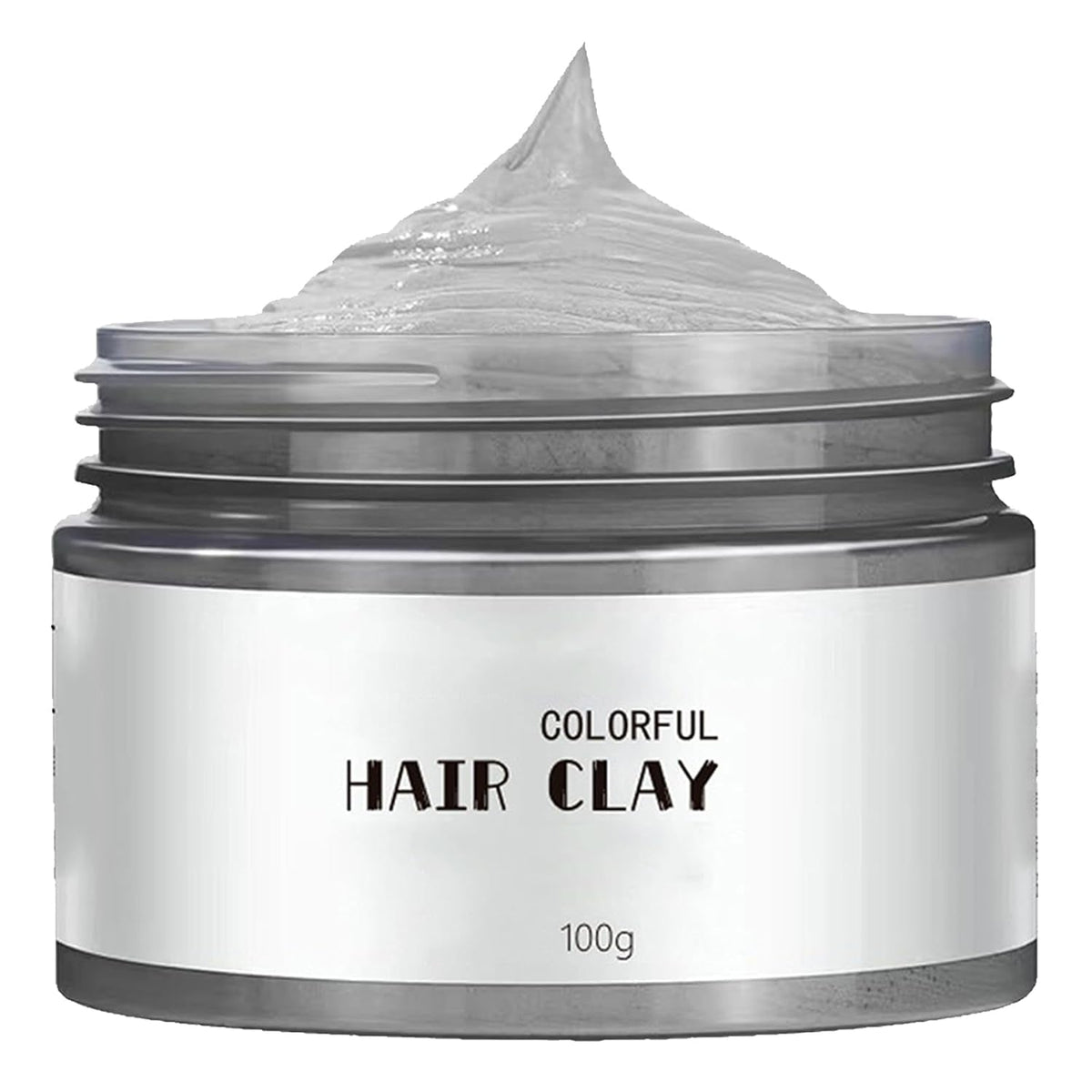 Vopsea de păr gri, vopsea de păr gri-argintiu, ceară de păr temporară, unisex - acoperire gri, hrănitoare, cremă, ceară, 1 mililitru, 1 buc Vopsea pentru par Naty Shop Titlu implicit