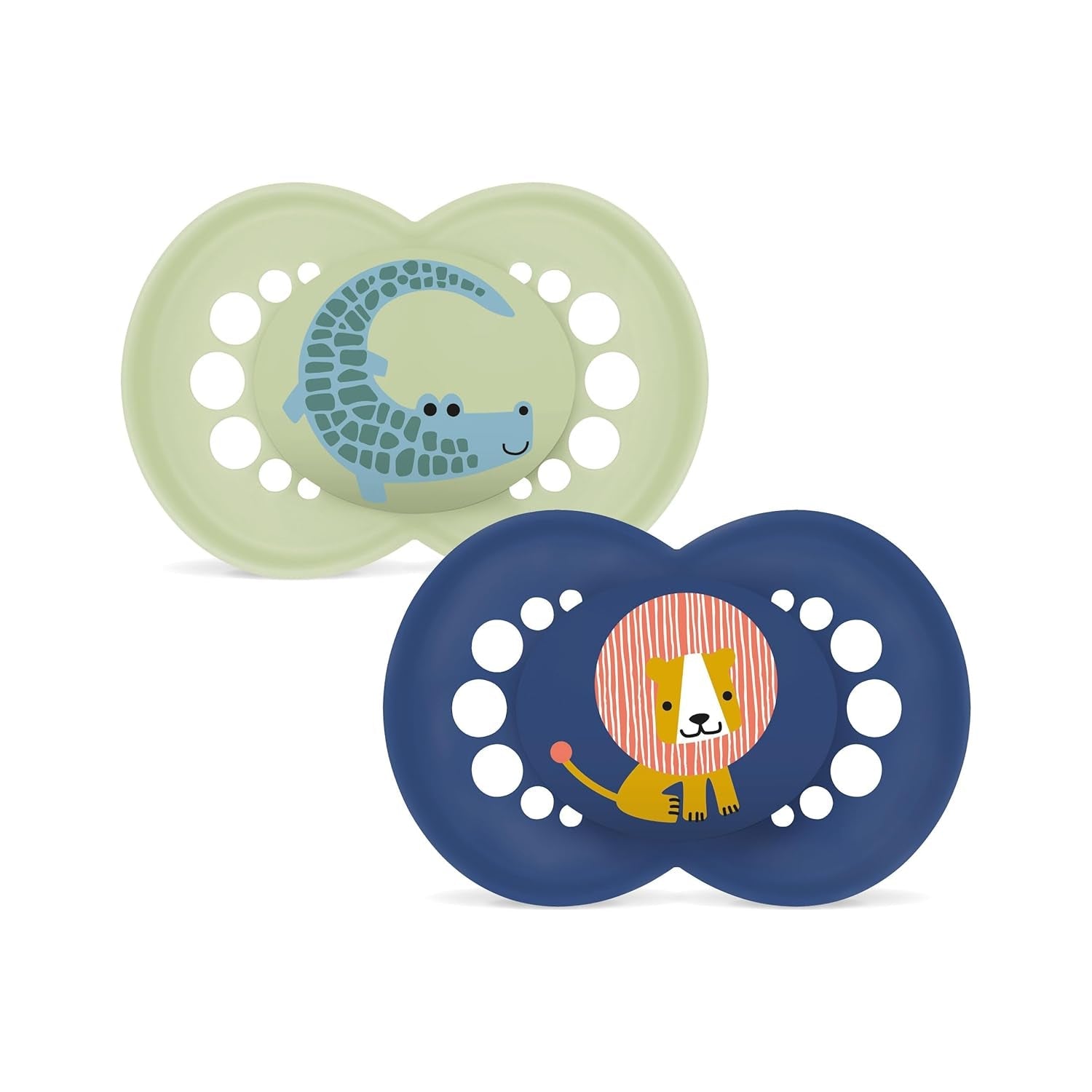 Suzetă MAM Original | Suzetă din latex | 0-6 luni | Suzetă pentru bebeluși potrivită pentru alăptare | Recomandată de moașe | Rezistent la mușcături | Latex de cauciuc natural | Oaie/Iepure | Pachet de 2