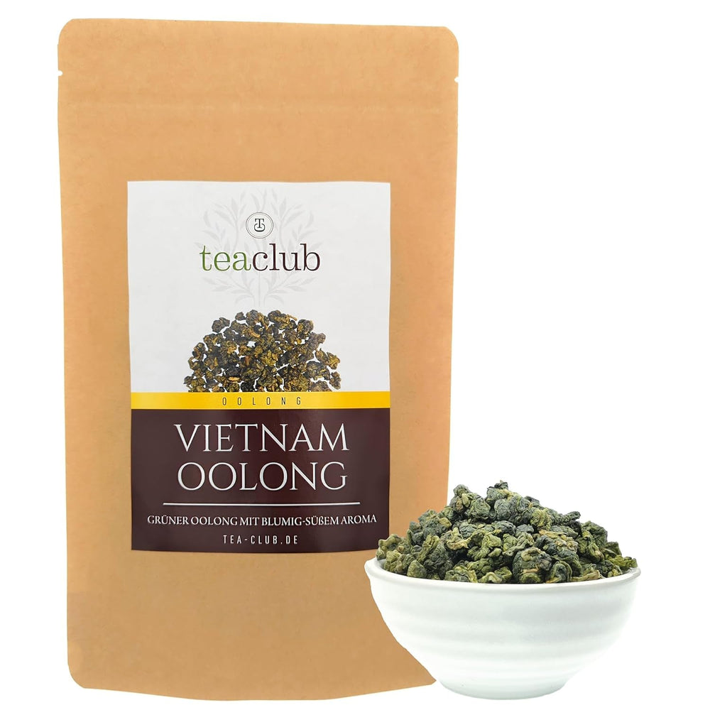 Ceai verde Oolong vrac din Vietnam 100 g, ceai Oolong floral-dulce Ceai verde semi-fermentat, Teaclub Green Tea