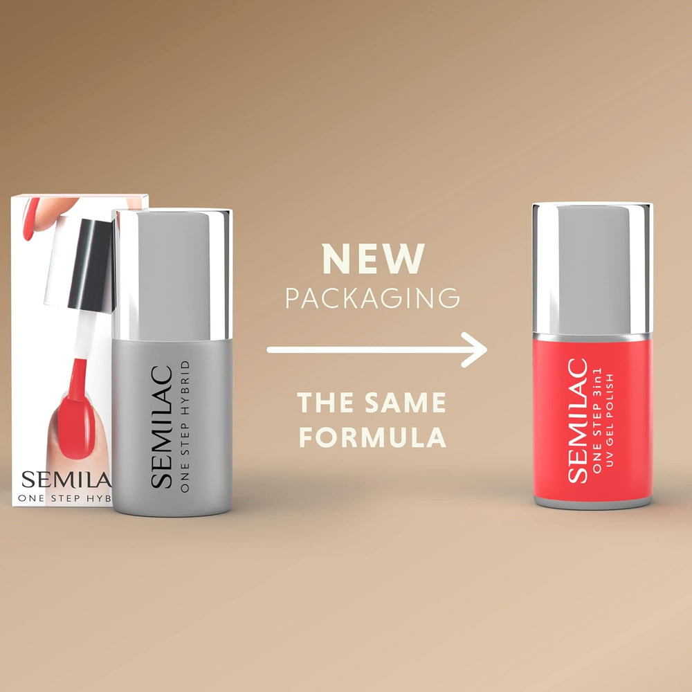 Oja UV Semilac One Step 3 în 1 S251 Cremă de cocos 7ml