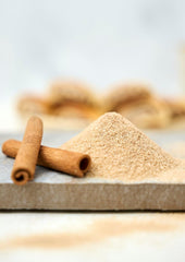 Fuchs Gewürze - Zimt Zucker - Klassiches Gewürz für Milchreis, Pfannkuchen oder Waffeln - aus natürlichen Zutaten - 100 g in wiederverwendbarer, recyclebarer Dose