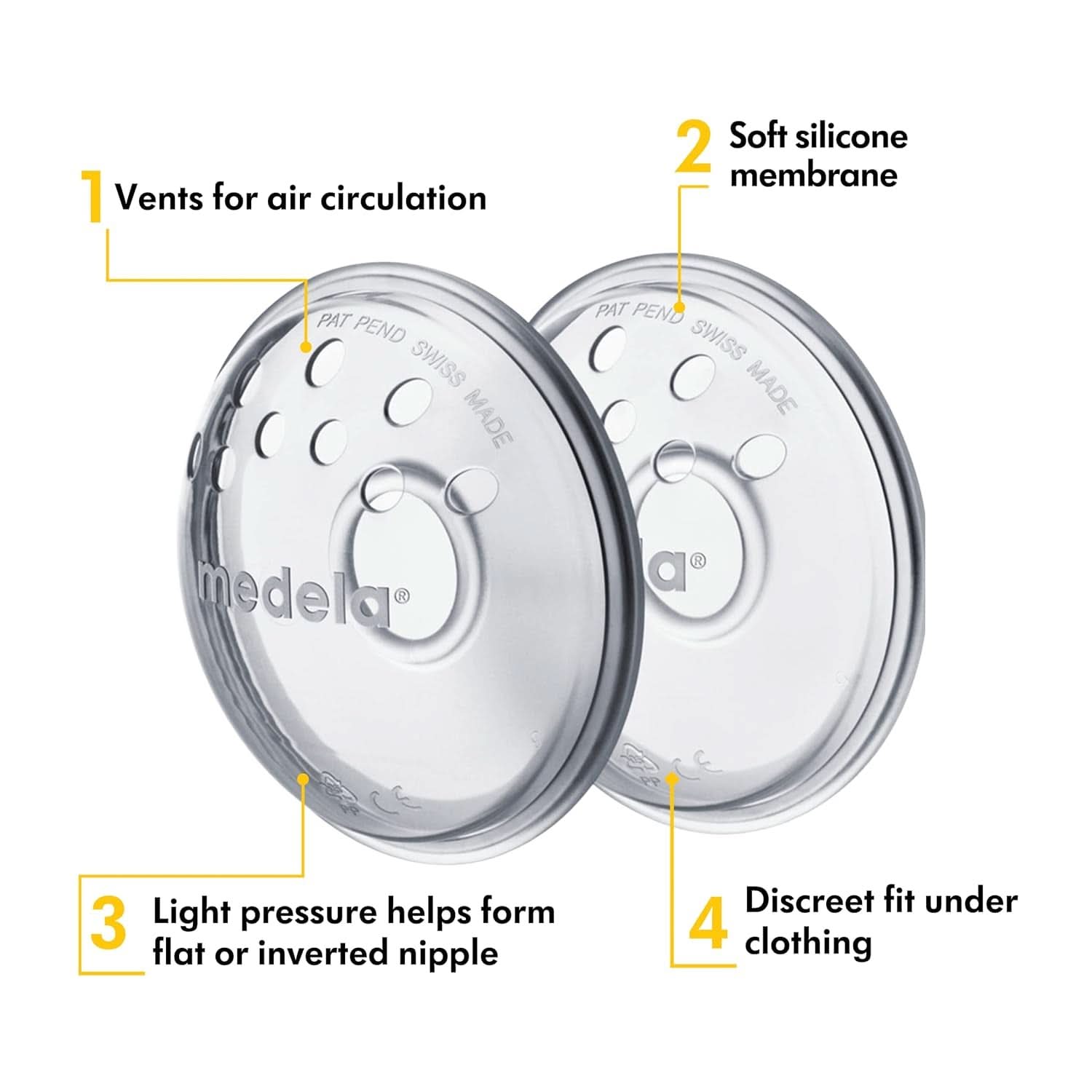 Modelator de mameloane Medela - Fara BPA - Marime unica Accesorii Hrana si Alaptare Bebe Naty Shop