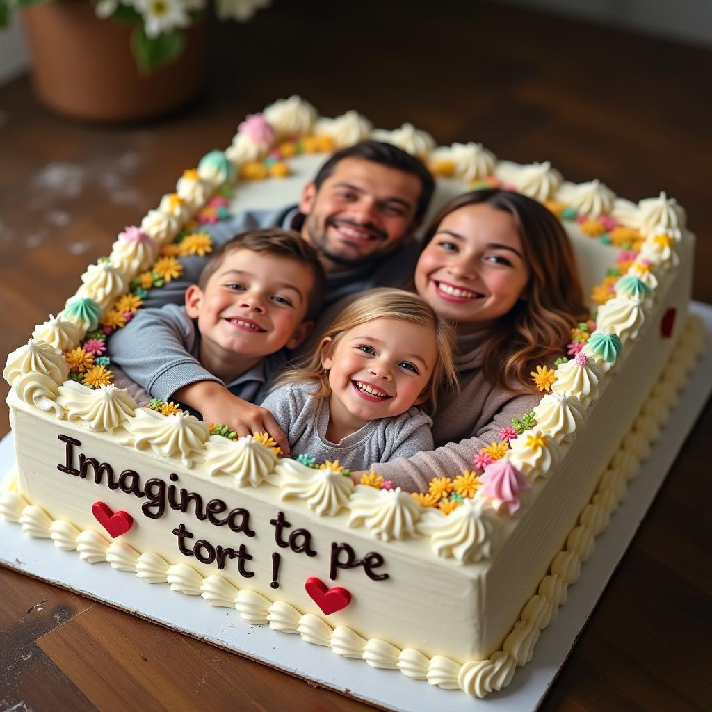 Imagine comestibila personalizata Decoratiuni din Pasta de Zahar Naty Shop