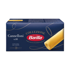 Barilla Collezione Cannelloni Paste din grâu dur de înaltă calitate, întotdeauna al dente, pachet de 12 (12 x 250 g)