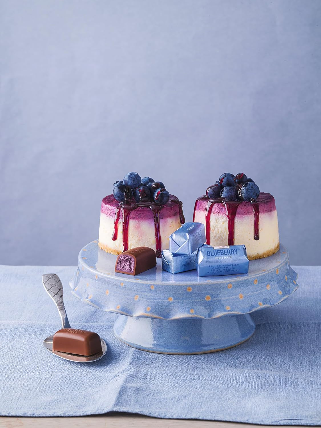 Ciocolată clasică Niederegger „Cheesecake cu afine” 100g