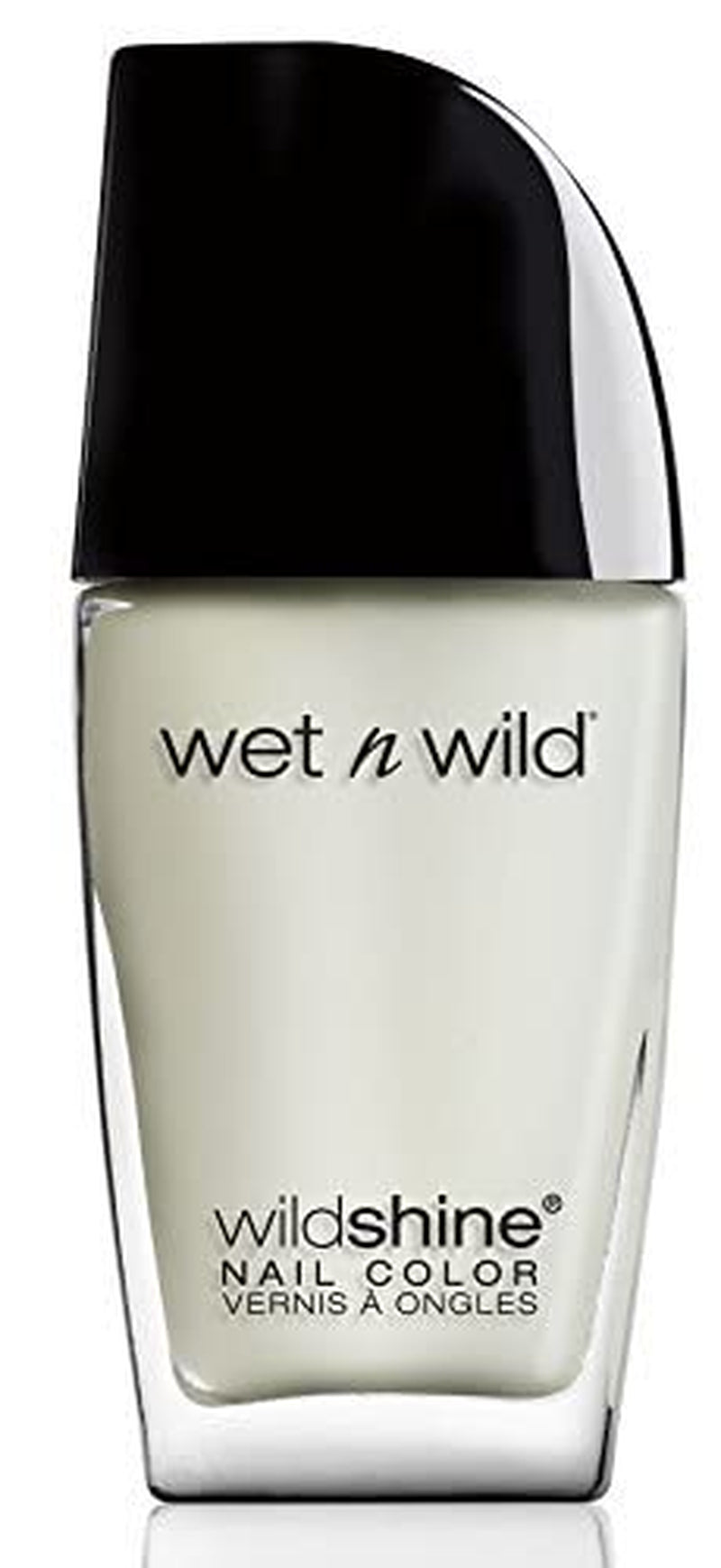 Wet n Wild, ojă Wild Shine, fără formaldehidă, toluen și ftalați, formulă de lungă durată care se usucă rapid, strat superior mat (pachet de 2)