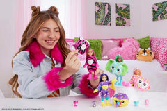 Barbie Cutie Reveal, Chelsea Puppe mit Elefantenzubehör, 7 Überraschungen, Haustier, Farbwechseleffekt, inkl Cutie Reveal Puppe, Geschenk für Kinder, Spielzeug ab 3 Jahre,HKR13