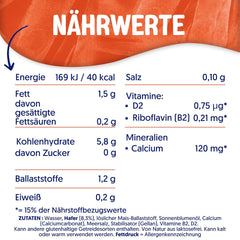Alpro Haferdrink ohne Zucker – Milchalternative auf Haferbasis – Vegan und laktosefrei – Reich an Ballaststoffen, Calcium und Vitaminen – 8 x 1 L
