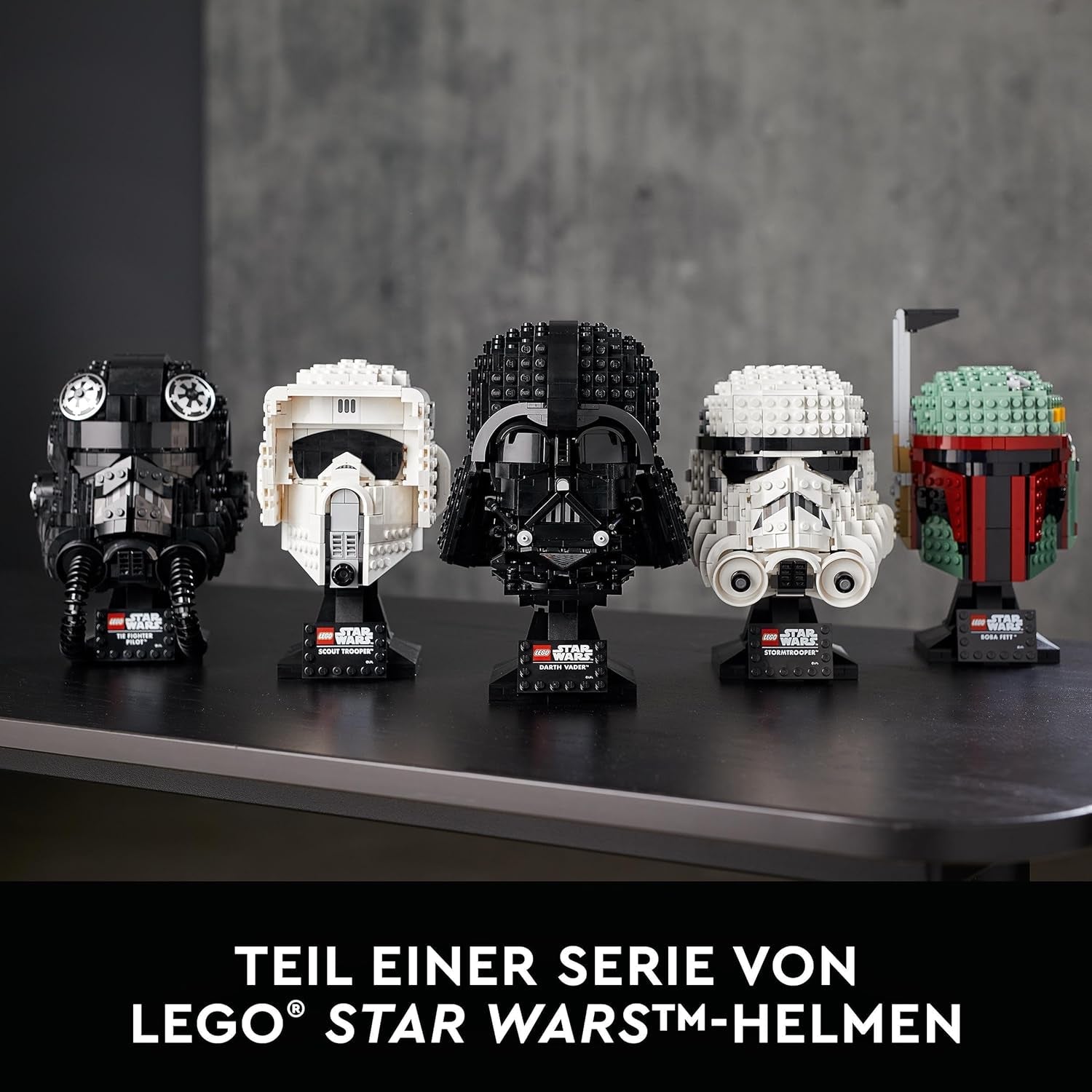 LEGO Star Wars Darth Vader Helmet, set de construcție pentru adulți, idee de cadou pentru bărbați, femei, el sau ea, model de colecție de construit și expus 75304 Seturi de constructie Besuche den LEGO-Store