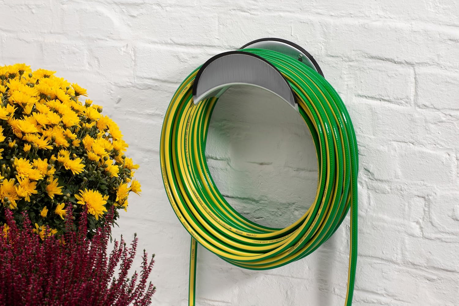 Furtun de grădină Meister țesut încrucișat, 12,7 mm (1/2 inch) - Lungime 30 m - Pentru udarea suprafețelor mici - Rezistent la strivire și abraziune - Rezistent la UV, Furtun de grădină din PVC virgin, Furtun de apă, 9930260