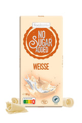 frankonia CIOCOLATĂ FĂRĂ ZAHĂR ADĂUGAT Ciocolată albă fără gluten, 80 g