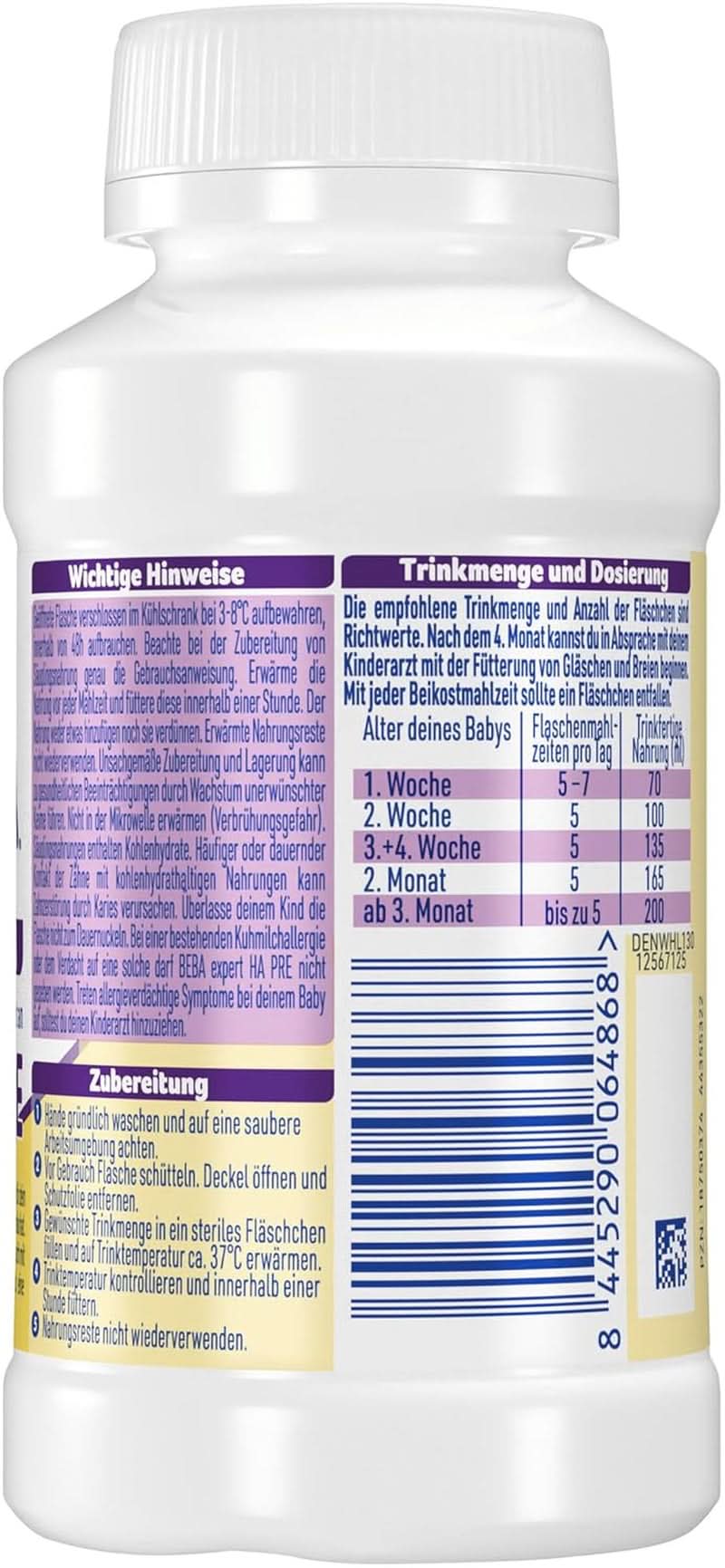 BEBA Nestlé BEBA EXPERT HA PRE Formula pentru sugari hidrolizată Mama si Copilul Naty Shop