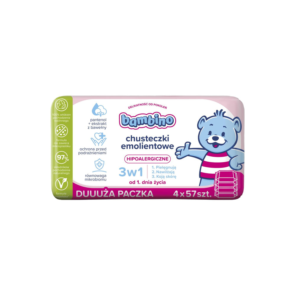 Șervețele 3 în 1 4x57 buc