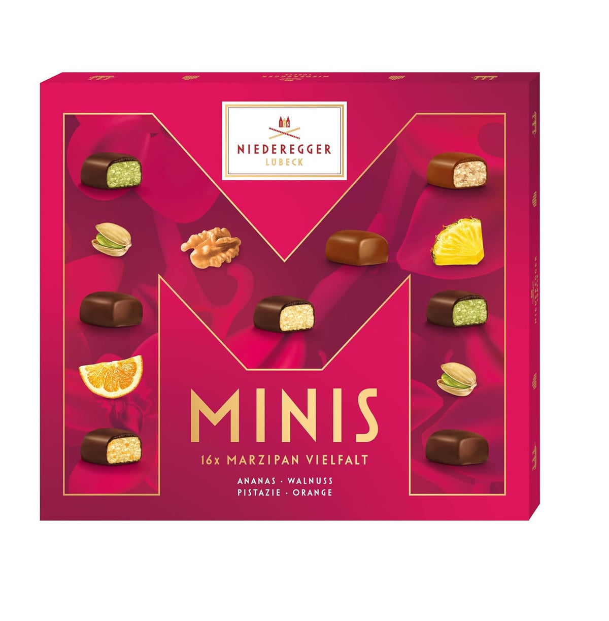 Niederegger Minis Marțipan Varietate 112g