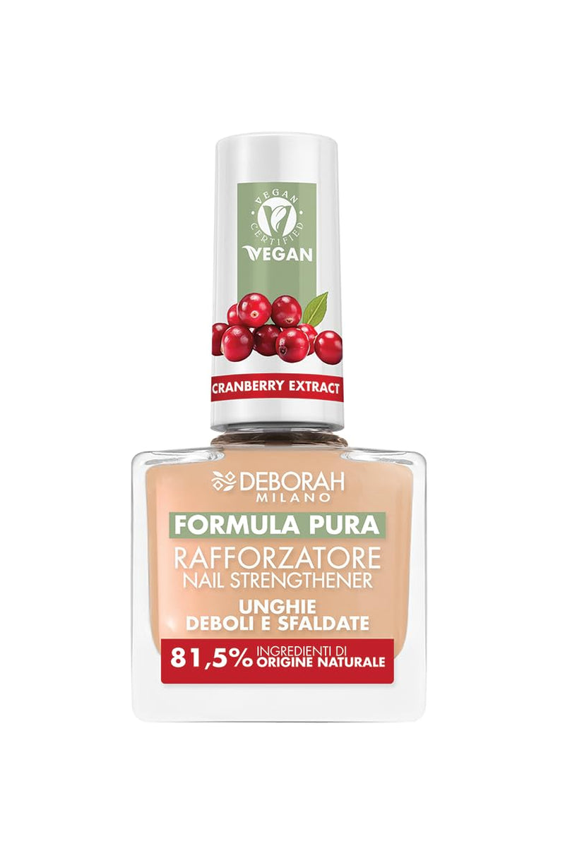 Oja Milano Formula Pure Treatment All in One, vegană, pentru bază și top coat, cu extract de lămâie, revitalizează și reduce îngălbenirea, 8,5 ml