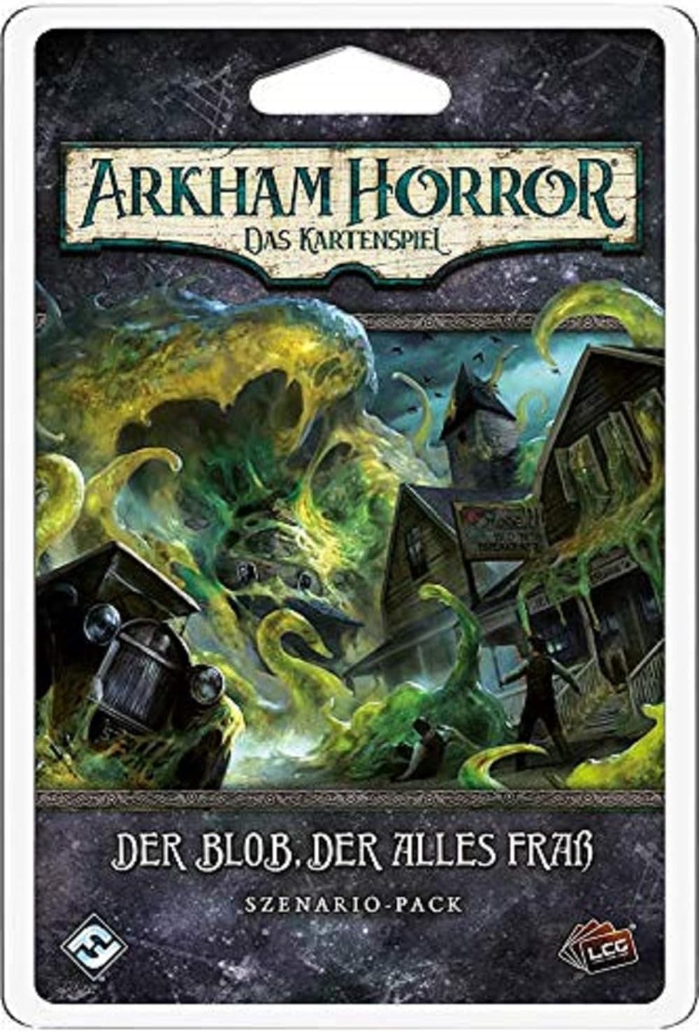 Fantasy Flight Games, Arkham Horror: LCG, Joc de bază, Joc pentru experți, Joc de cărți, 1-4 jucători, Vârste 14+, 45+ minute, Germană, Multicolor, Colorat