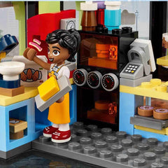LEGO Friends Heartlake City Café, jucărie pentru copii, brutărie de jucărie, idee de cadou pentru fete și băieți cu vârsta peste 6 ani, set cu 3 figurine de joacă și figurină de câine 42618 Seturi de constructie Besuche den LEGO-Store