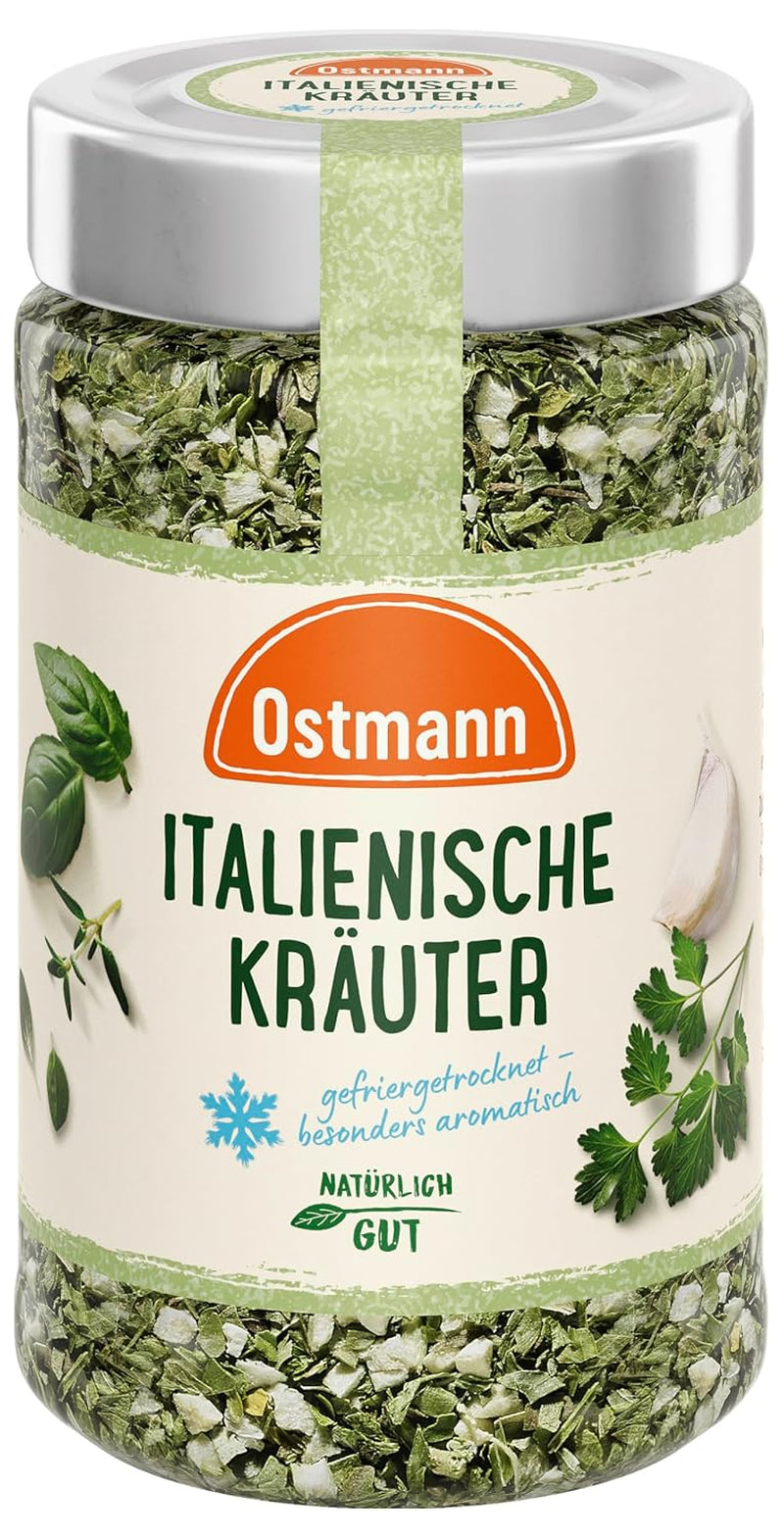 Ostmann Gewürze - Italienische Kräuter gefriergetrocknet | 15 g im Glas