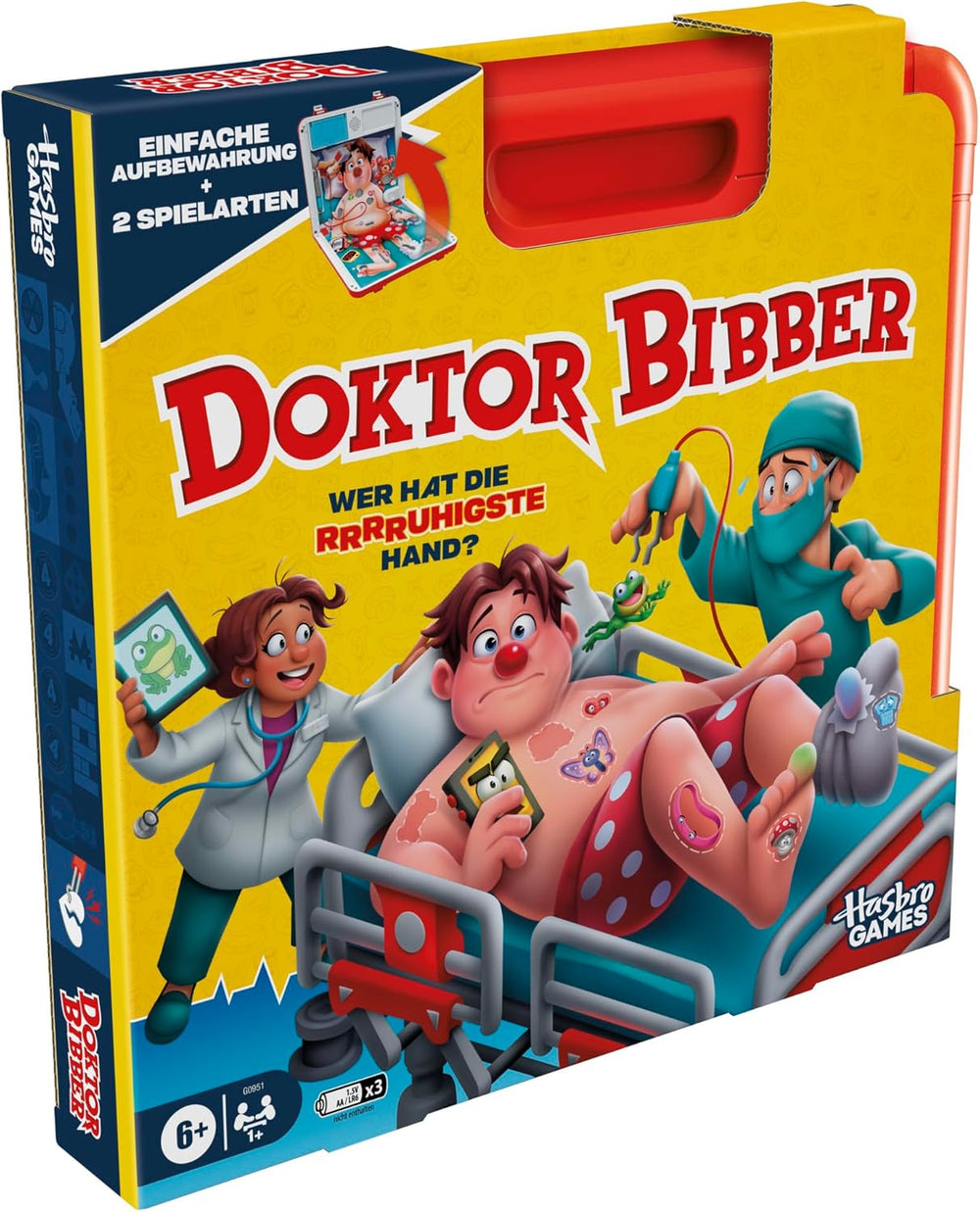 Joc electronic de societate Operation într-o cutie de transport