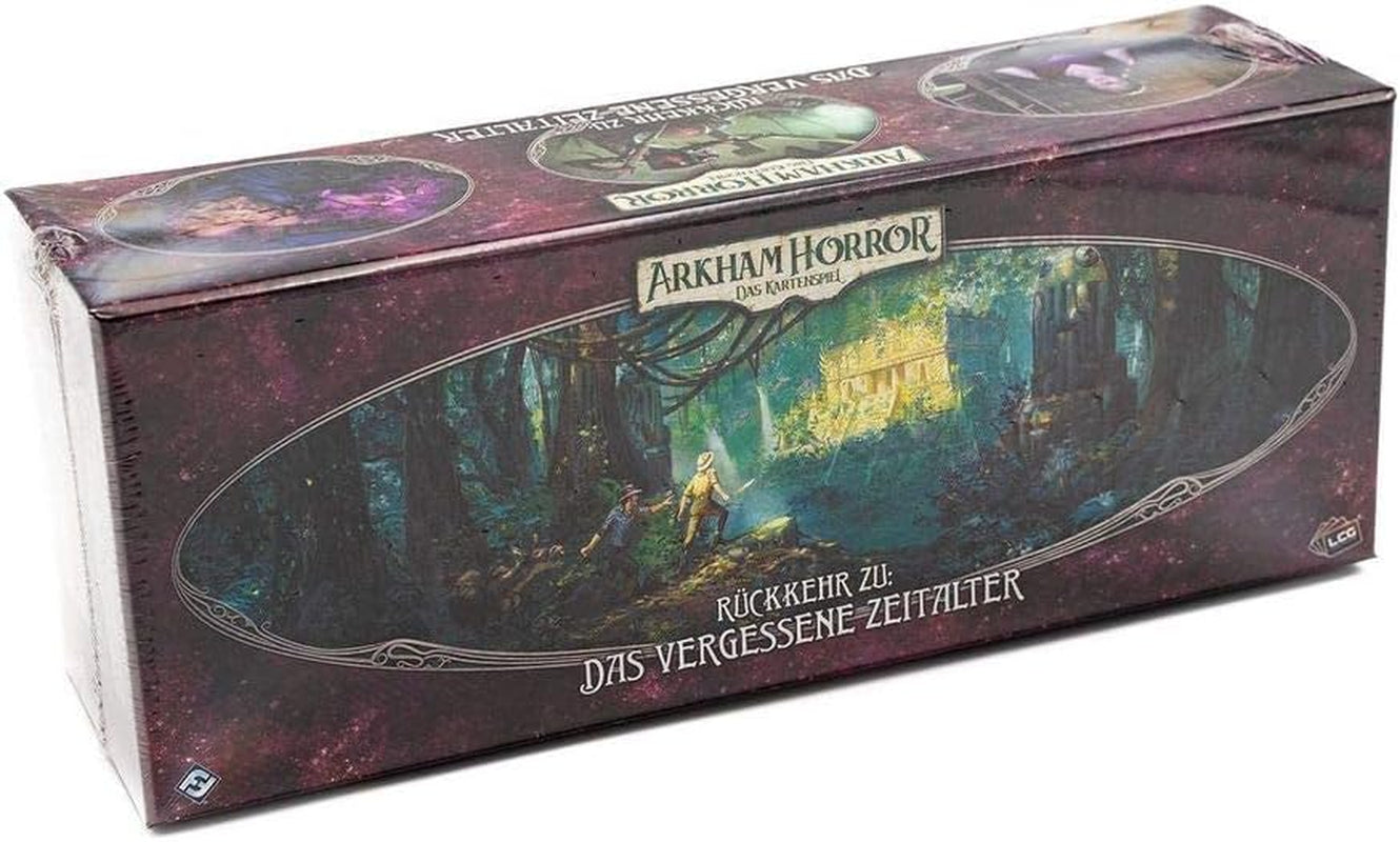 Fantasy Flight Games, Arkham Horror: LCG, Joc de bază, Joc pentru experți, Joc de cărți, 1-4 jucători, Vârste 14+, 45+ minute, Germană, Multicolor, Colorat