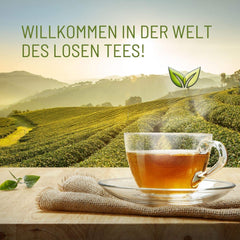 Teeverliebt - Ceai de fructe vrac, fructe de pădure locale, 1000 g I Ceai de fructe vrac I Compoziție echilibrată a amestecului de ceai din fructe de pădure locale I Ceai de fructe vrac bio, 1 kg