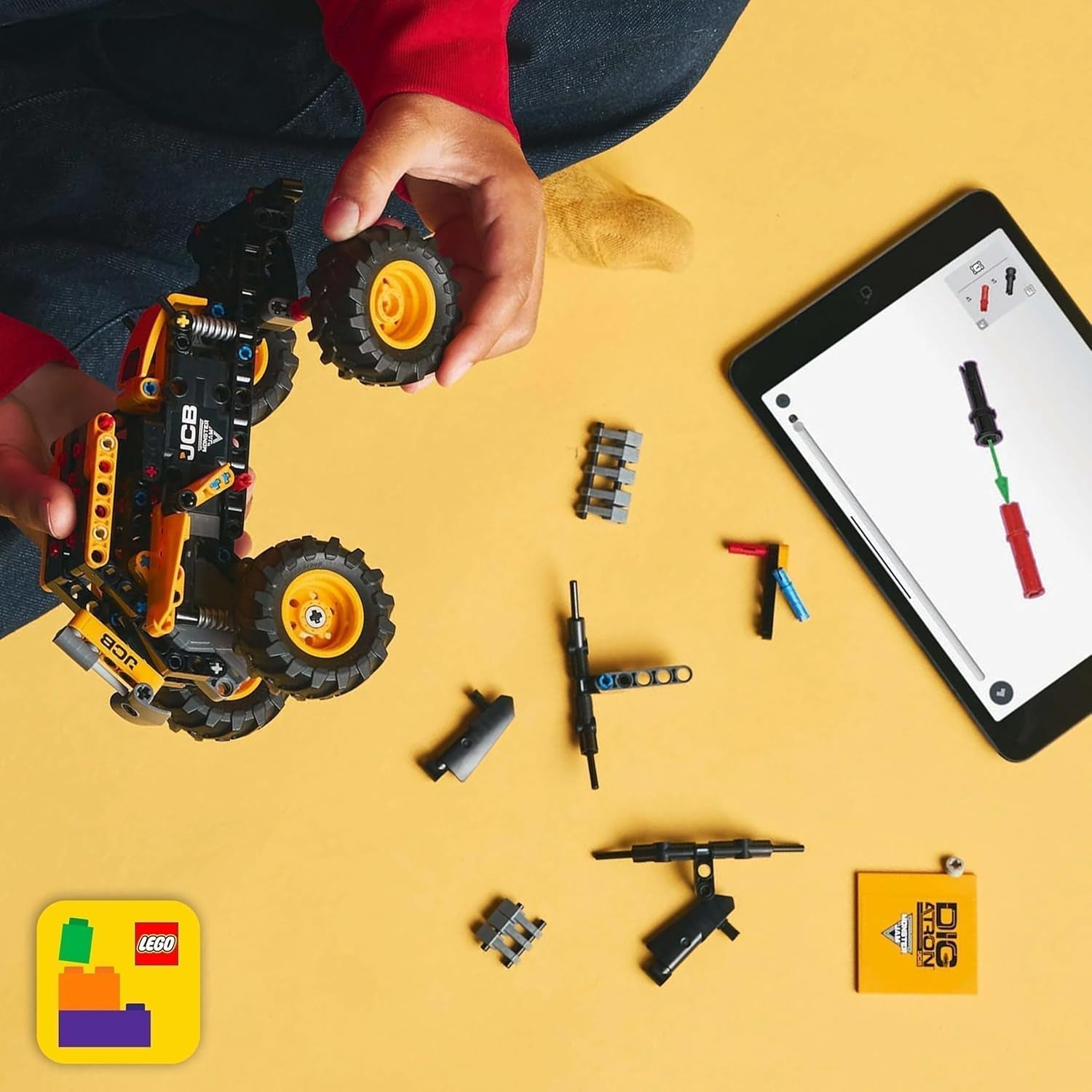 LEGO Technic Monster Jam Digatron, set de joacă Monster Truck pentru copii, jucării de construit pentru copii, băieți și fete de la 7 ani, idei de cadouri pentru fanii Monster Trucks și Motorsport 42199 Seturi de constructie Besuche den LEGO-Store