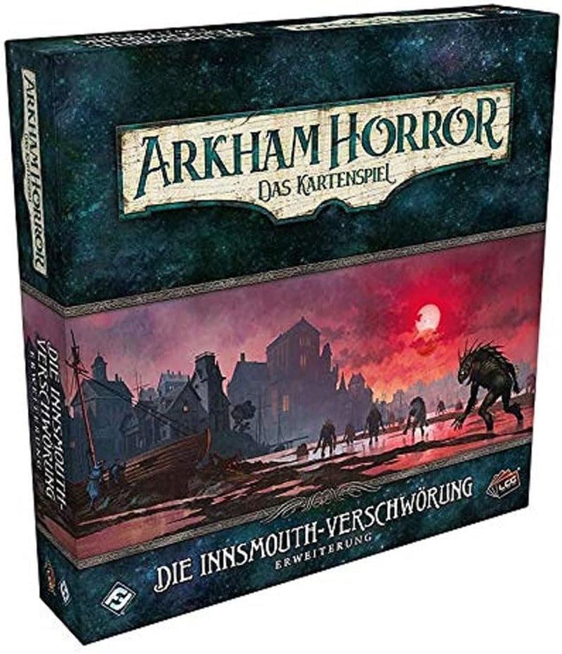 Fantasy Flight Games, Arkham Horror: LCG, Joc de bază, Joc pentru experți, Joc de cărți, 1-4 jucători, Vârste 14+, 45+ minute, Germană, Multicolor, Colorat