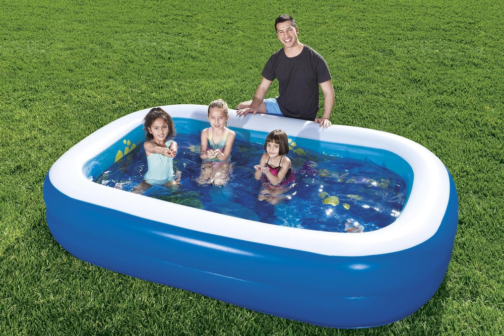 Piscină Bestway Family, Aventură 3D, 262 x 175 x 51 cm, 54177, Multicoloră
