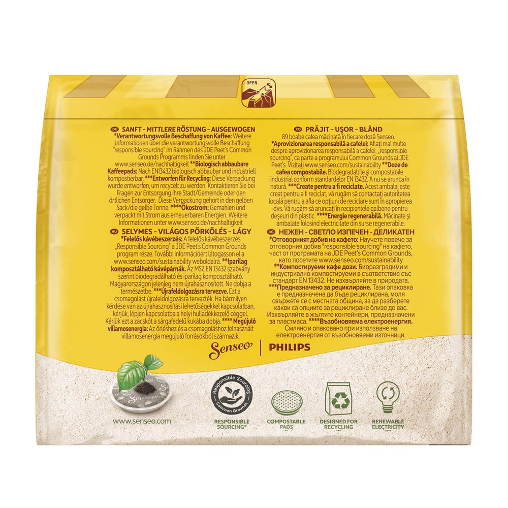 Senseo Pads Guten Morgen XL, 5 x 10 Getränke, 50 Kaffeepads