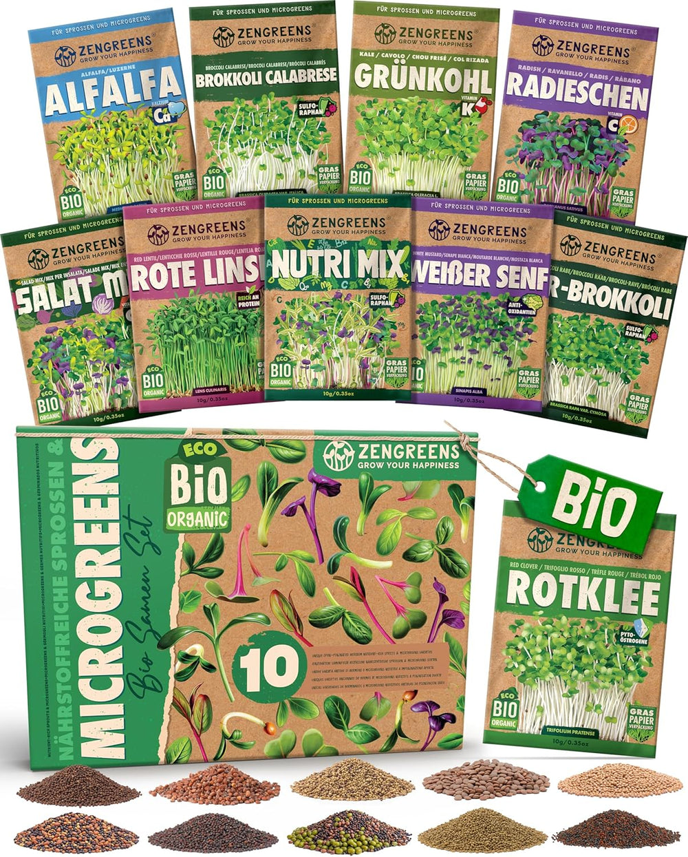 Semințe de roșii organice într-un set de 10 - 10 semințe de roșii pentru cultivare ușoară în grădină, balcon sau strat înălțat - semințe de plante - răsaduri