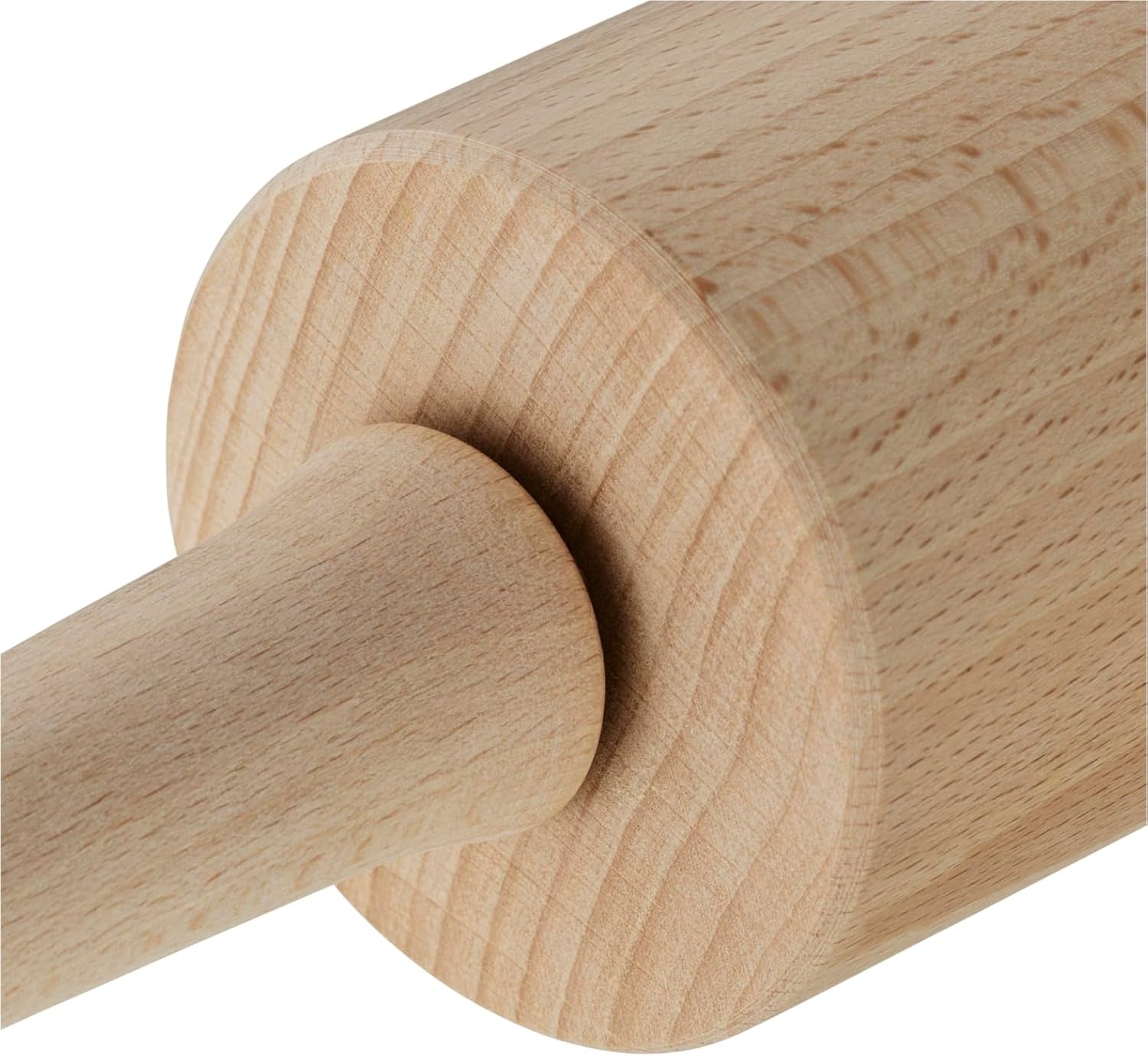 Sucitor original Kaiser Classic 47 x 6,5 cm, rolă pentru aluat, sucitor, lemn de fag, rulment de alunecare lină, suprafață largă de rulare, bej