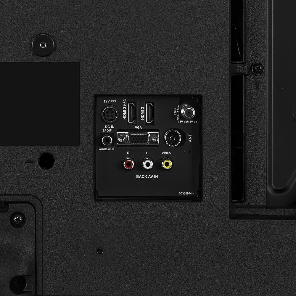 Lenco LED-3263BK (V2) - Televizor inteligent Android de 32 de inci, negru - Imagini strălucitoare, streaming flexibil și Chromecast integrat - HD-Ready, HDR, Wi-Fi, Bluetooth - Ideal pentru acasă și în deplasare