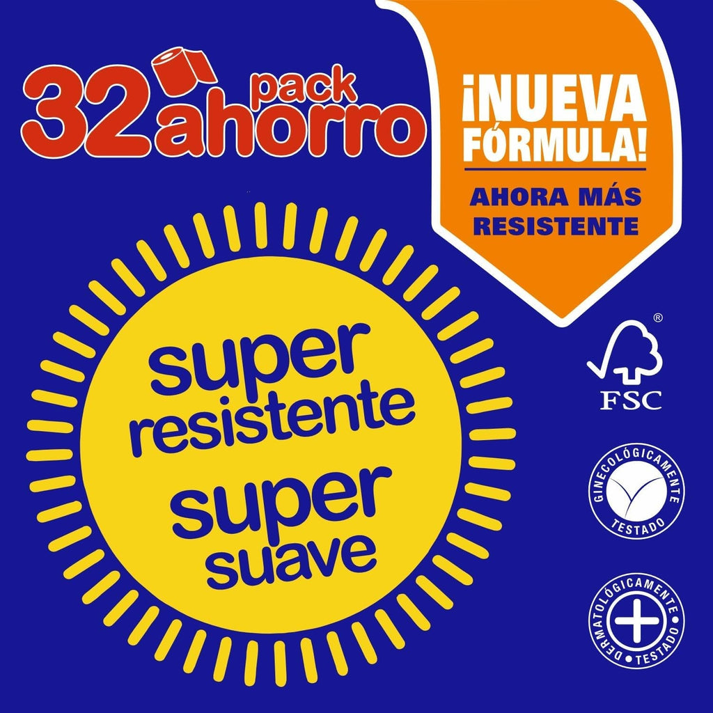 Hârtie igienică Renova Super Blanco, 32 de role