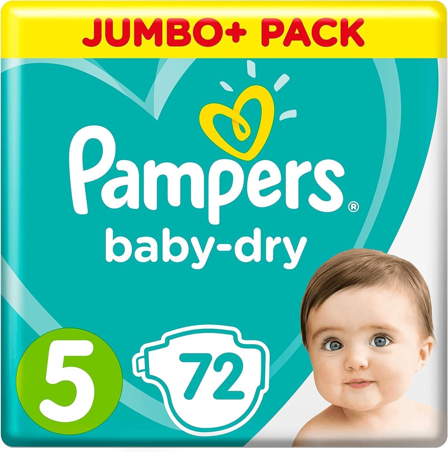 Pampers (Versiunea Veche), Chiloți, Mărimea 4, 9kg-15kg, Pachet de trei (1 x 88 scutece)