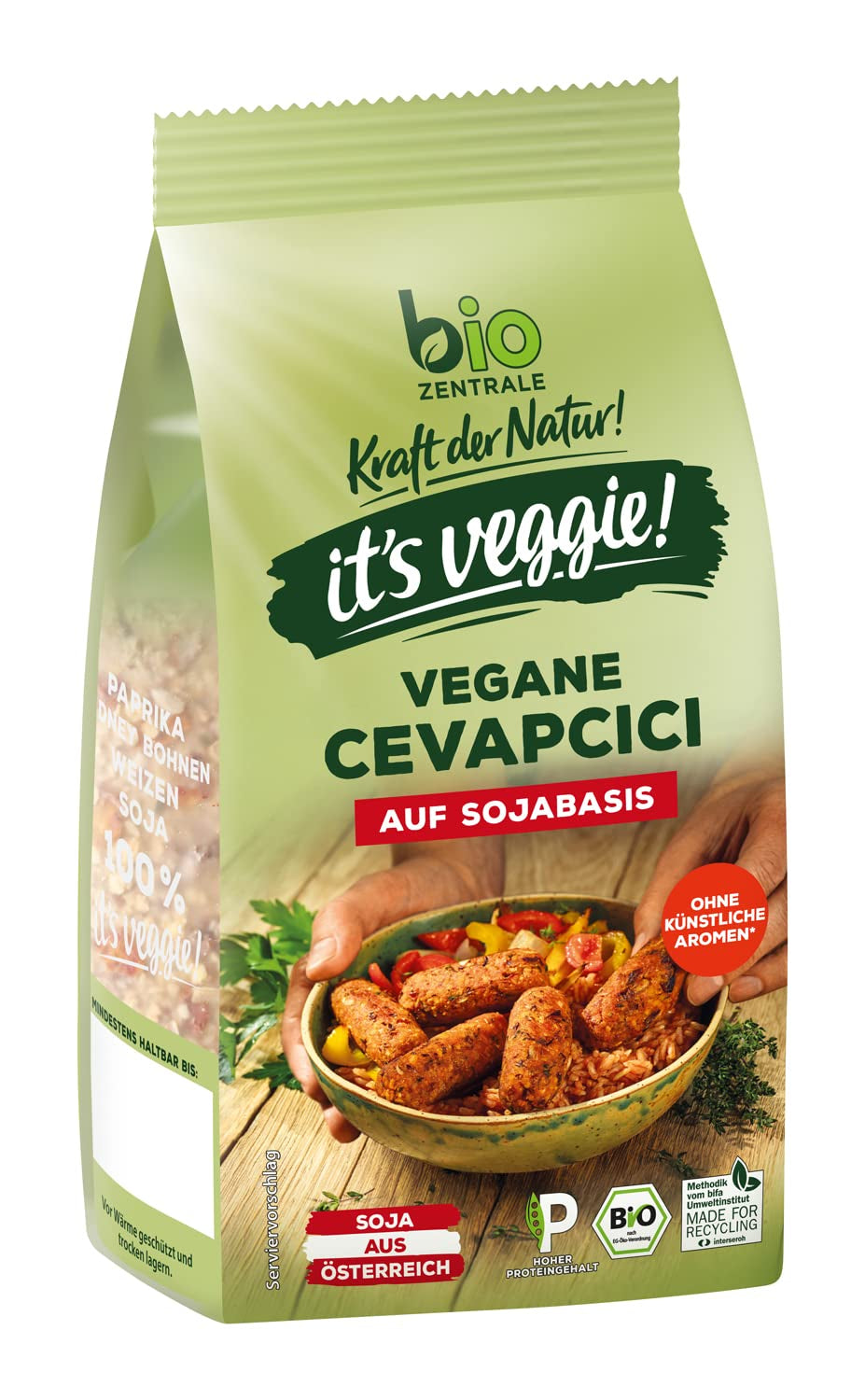 Biozentrale Bulgur la tavă cu legume și ghimbir | 200 g | perfect pentru o masă rapidă la pachet | sursă de proteine vegane | ușor de preparat
