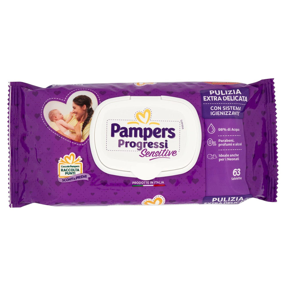 Șervețele umede PAMPERS Sensen, pachet de rezervă 56