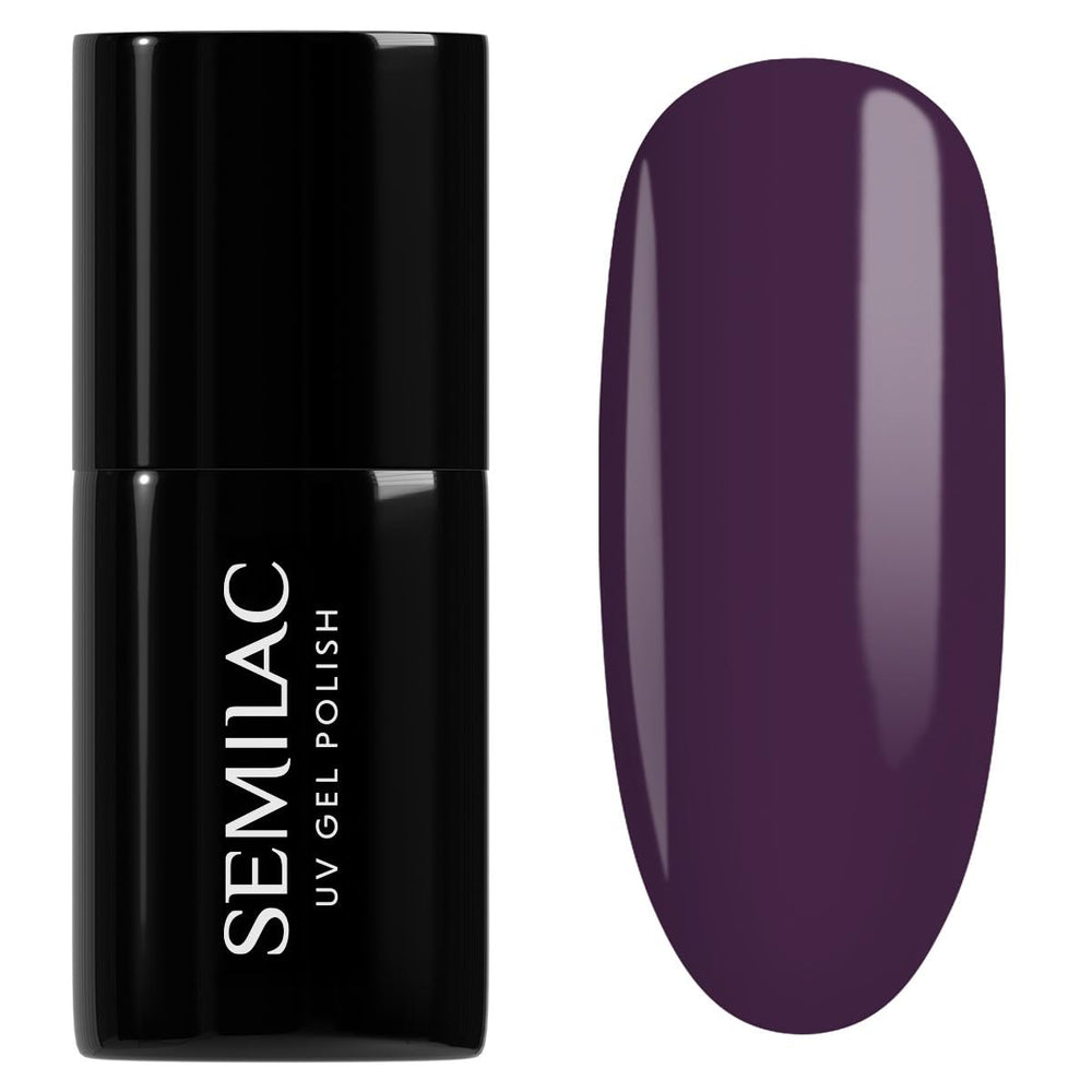 Oja UV Semilac 030 Ciocolată Neagră 7ml Colecția Allure
