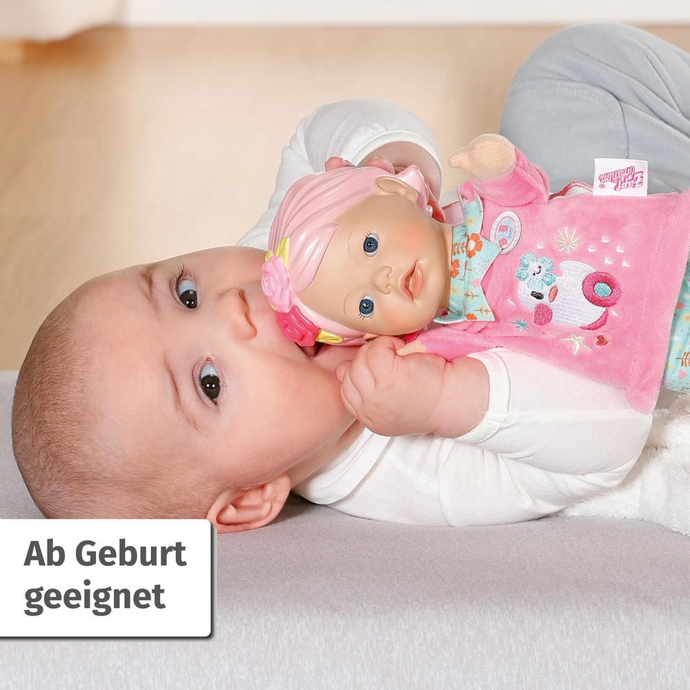 BABY born for babies Fee, păpușă cu corp moale și buzunare pentru degete în brațe, marionetă de mână înaltă de 26 cm, 834695 Zapf Creation