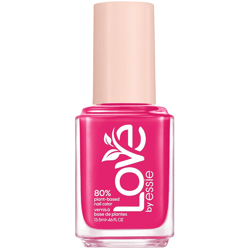 Oja de unghii de lungă durată Essie cu finisaj cremos, timp de uscare scurt și ciobire redusă, formulă vegană, LOVE by Essie, culoare: Nr. 200 doin' my best, verde intens, 1 x 13,5 ml