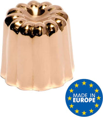 Forme de copt, cupru, 17,5 x 6 x 6 cm, 3 bucati Matrite si tavi pentru copt Naty Shop