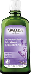 WELEDA BIO, baie de sănătate cu cosmetice naturale cu ulei de lavandă reală pentru a calma simțurile și pentru un somn bun, 200 ml Duș și baie Naty Shop
