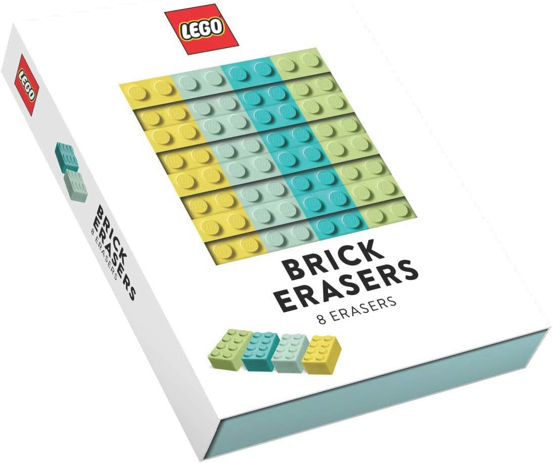 LEGO Brick Erasers: 8 Erasers (LEGO x Chronicle Books)