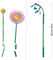 Buchet mic de vară LEGO Botanicals - Set de construcție cu flori artificiale - Incl. albăstrele, ranunculițe, lalele - Idee de cadou pentru femei, mame și bărbați - 10347 Seturi de constructie Besuche den LEGO-Store