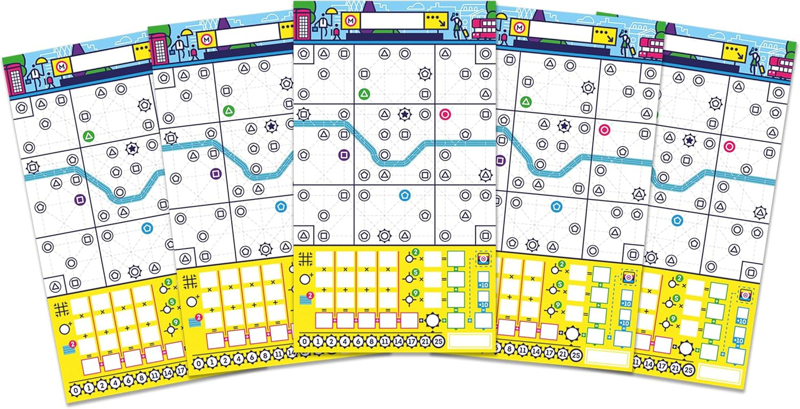 HCM Kinzel - Next Station Tokyo | Continuare a jocului nominalizat | Flip & Write - Noi linii de metrou pentru turismul din Tokyo | Îndemânare și strategie | Germană | 55214