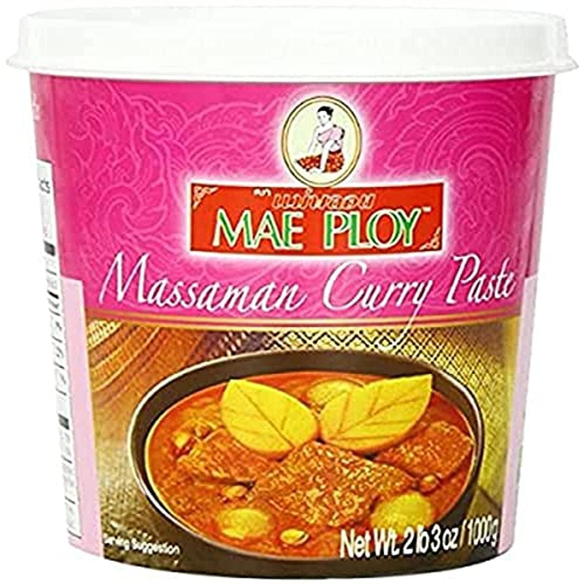 Pastă de curry galben, curry thailandez autentic, bucătărie thailandeză, 1000 g