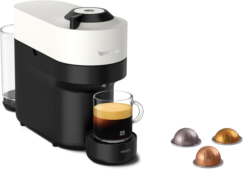Espressor cu capsule Nespresso Krups Vertuo Pop, capacitate: 560 ml, recunoaștere automată a capsulelor, sistem one-touch, 4 dimensiuni de cești, timp de încălzire scurtat, sustenabil, Aqua Mint, XN9204