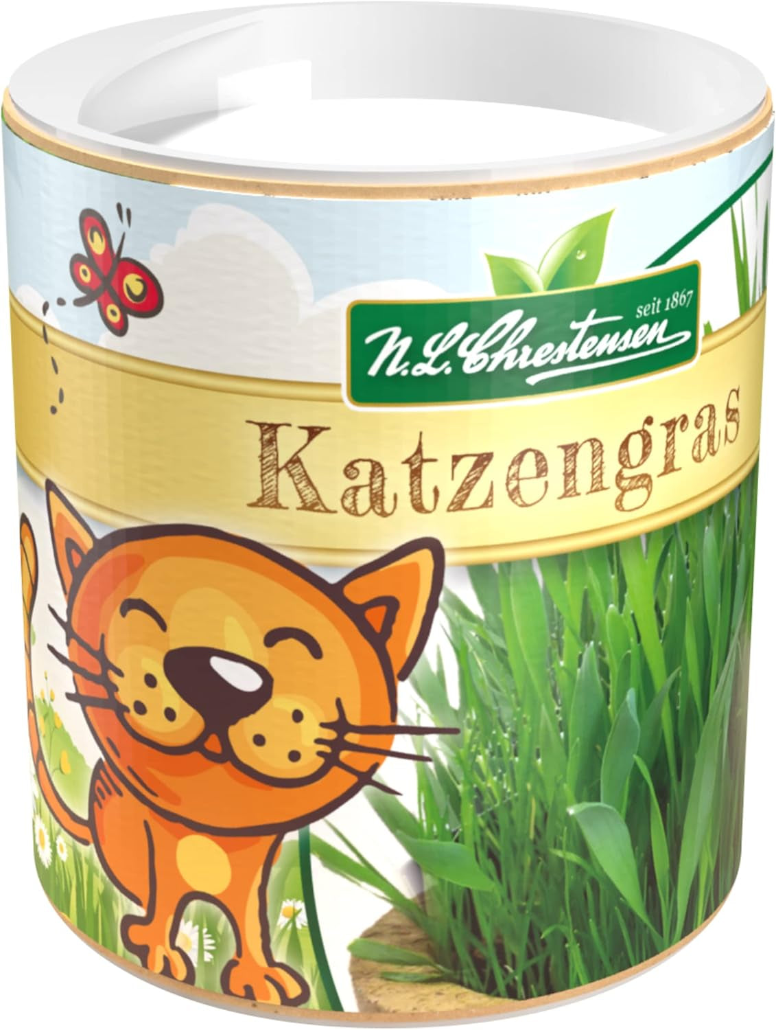 Semințe de gălbenele Chrestensen Colorful Mix - Semințe cu polenizare liberă 30g pentru aprox. 25m² - Shaker pentru copii de grădină