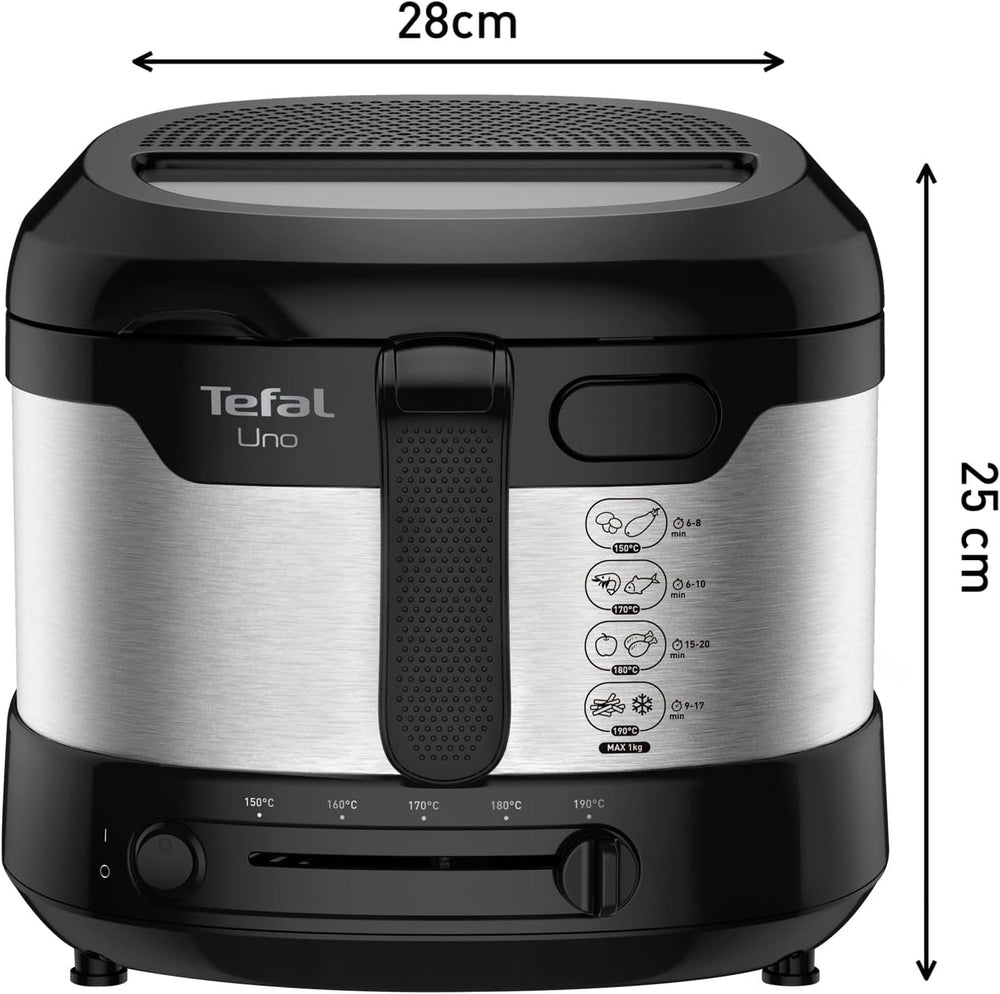 Friteuză Tefal Uno M FF215D, 1470 Watti, capacitate: 1 kg Electrocasnice Naty Shop