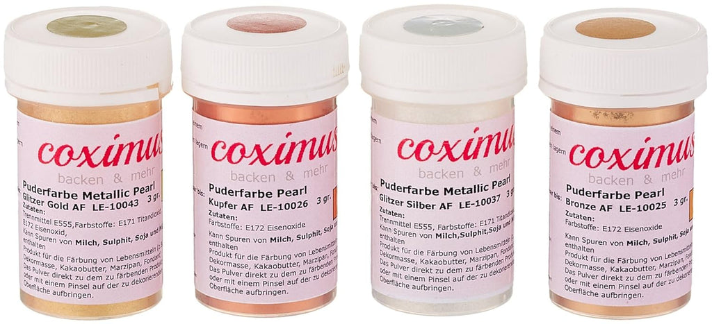 Vopsea pulbere bronz cupru argint auriu 4 x 3G