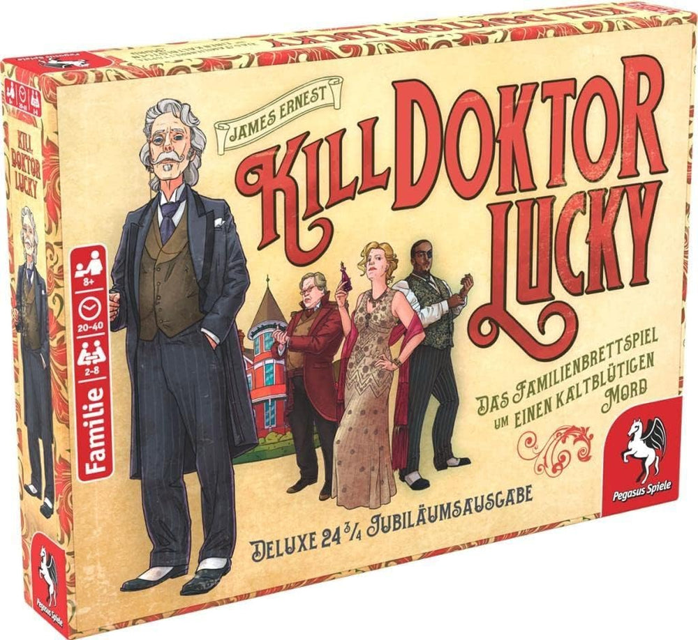 Pegasus Spiele 51797G Kill Doctor Lucky, alb